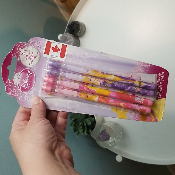 Pop up pencils with sticker sheet princess NWT - Picture 4 of 4